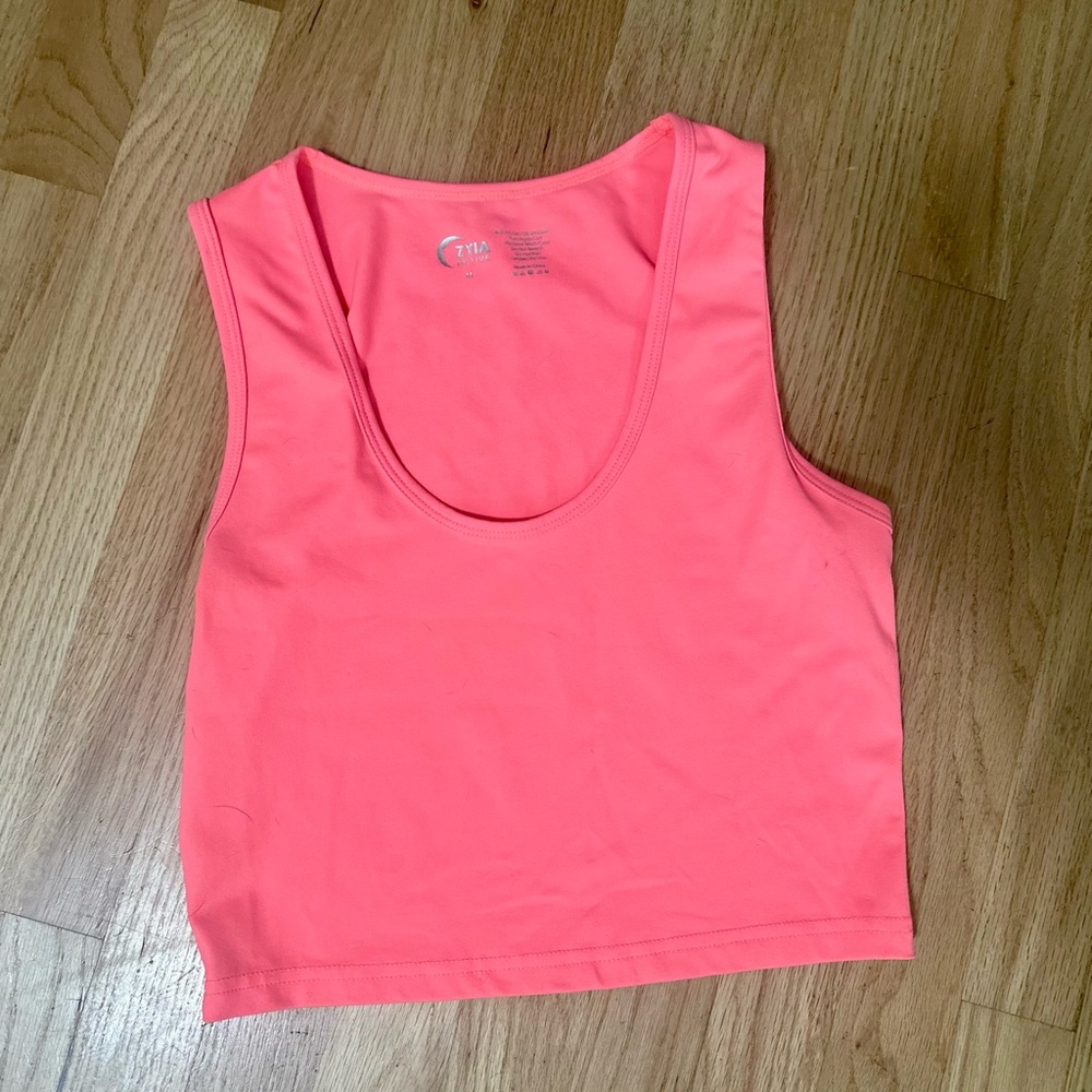 Zyia pink stronger tank